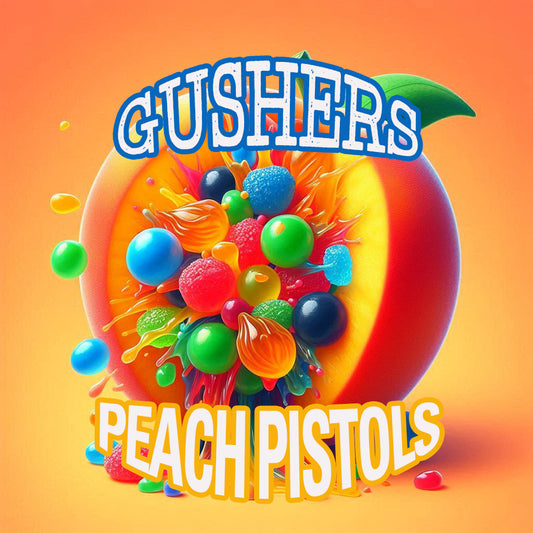 Gushers x Peach Pistols Fem Stickers