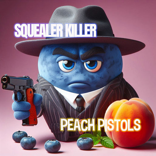 Squealer Killer x Peach Pistols Fem Stickers